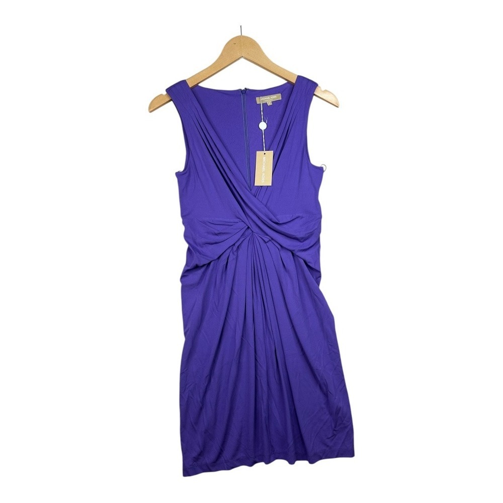 New Michael Kors Hyacinth Sleeveless Dress size 6 Purple